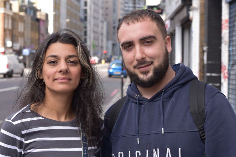 Kam Saxena and Manuel Gonzalez pictured in Shadwell