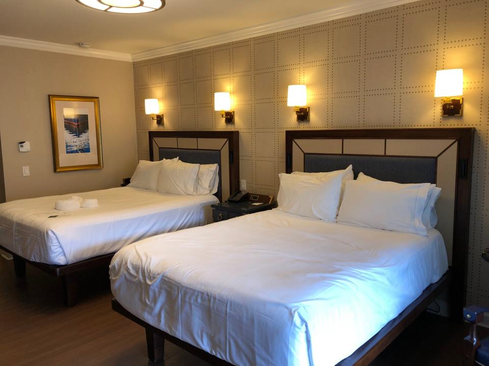 hotel room at disney world yacht club resort