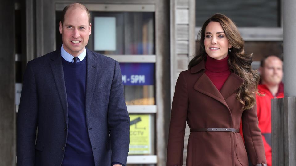 Catherine, Duchess of Cornwall and Prince William, Duke of Cornwall visit the National Maritime Museum Cornwall