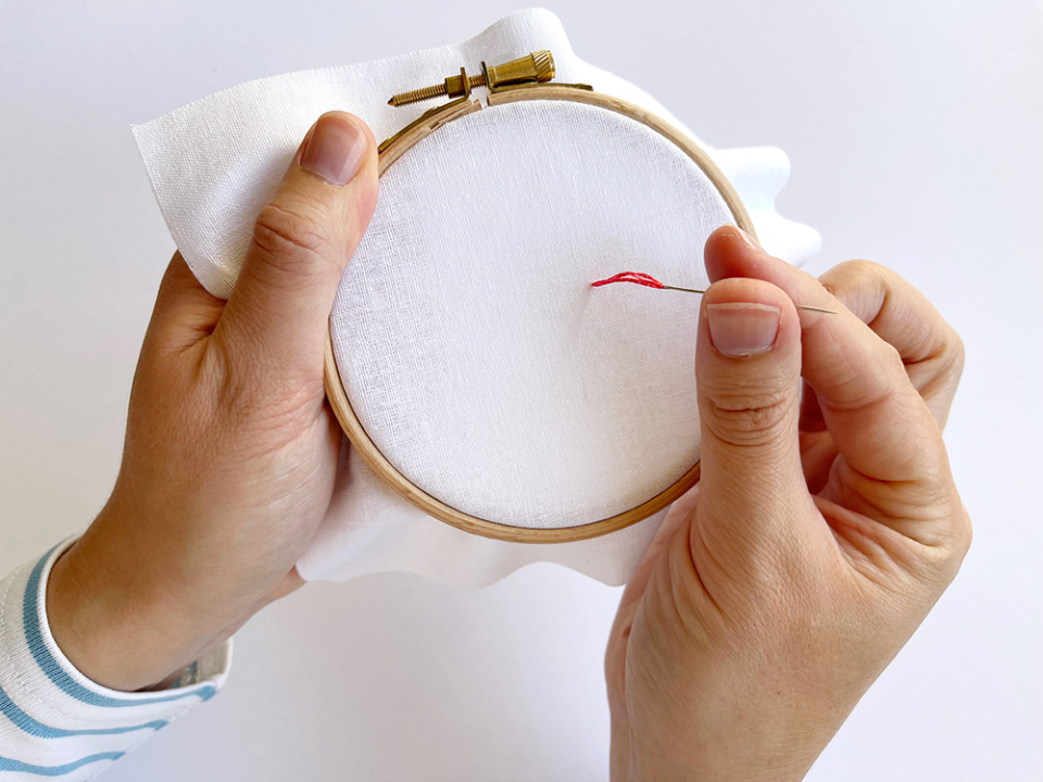 embroidery stitches running stitch