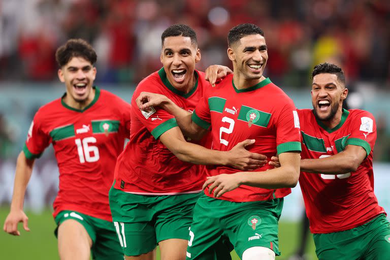 Marruecos eliminó a España y Portugal y avanzó a semifinales de un Mundial por primera vez 