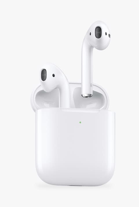 Apple AirPods with Charging Case - Credit: John Lewis &amp; Partners