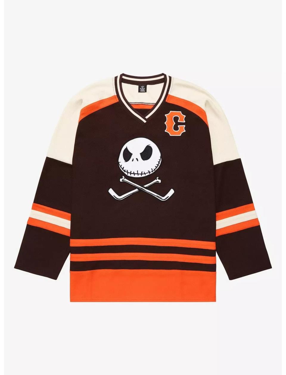 BoxLunch Nightmare Before Christmas 30th Anniversary Collection - hockey shirt