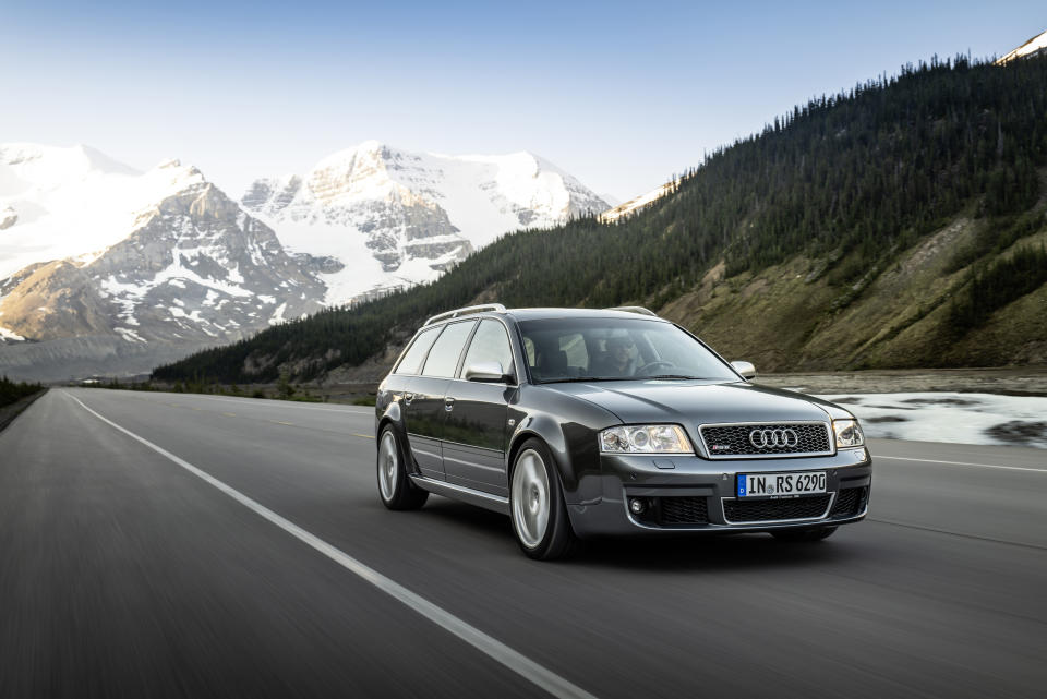 At its launch in 2002, the RS6 was Audi’s most powerful car. (Audi)