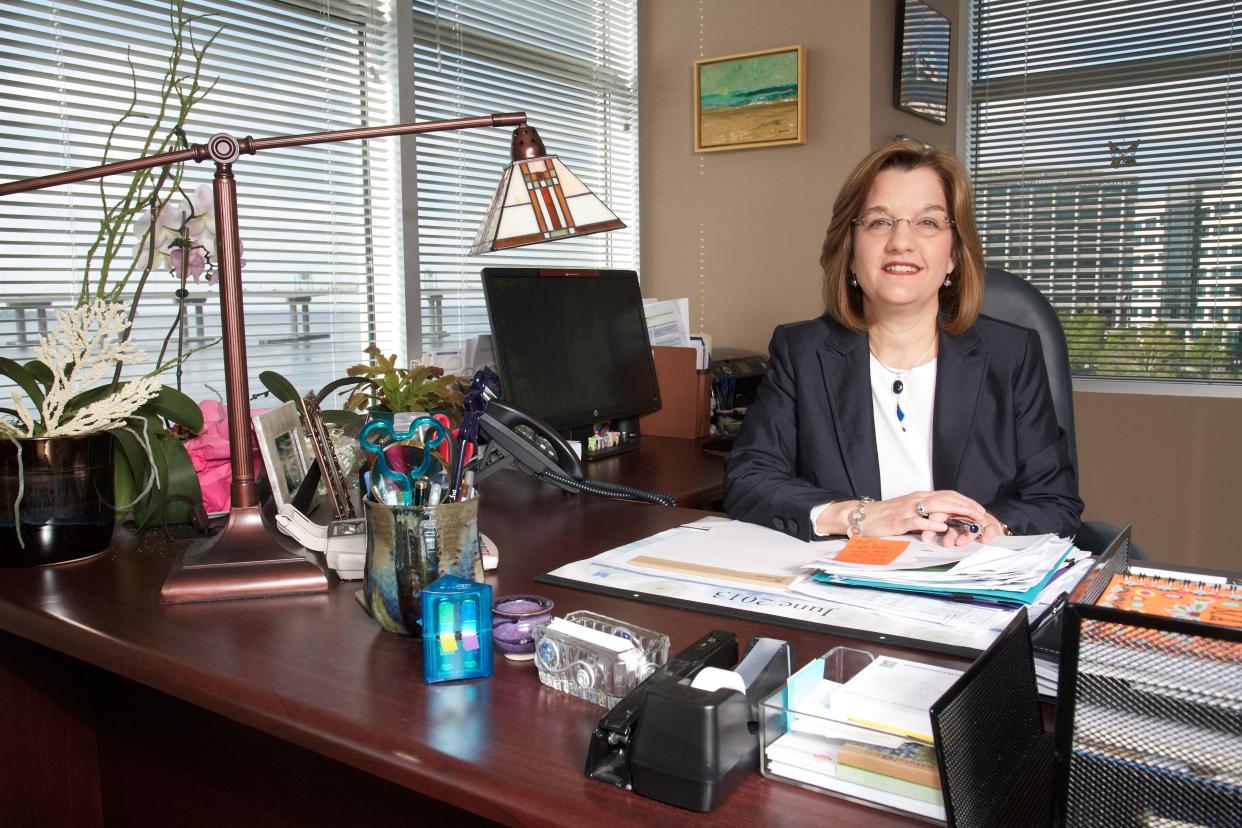 Nina Waters, photographed as an EVE Award nominee in 2013, has announced she is retiring as president of The Community Foundation for Northeast Florida.