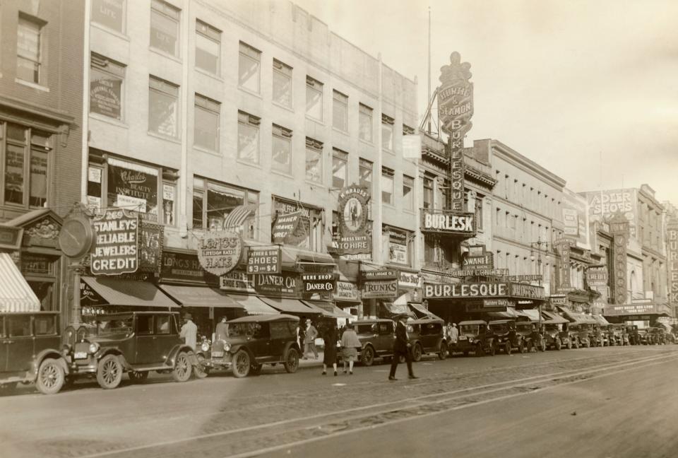 Harlem during the Harlem Renaissance.