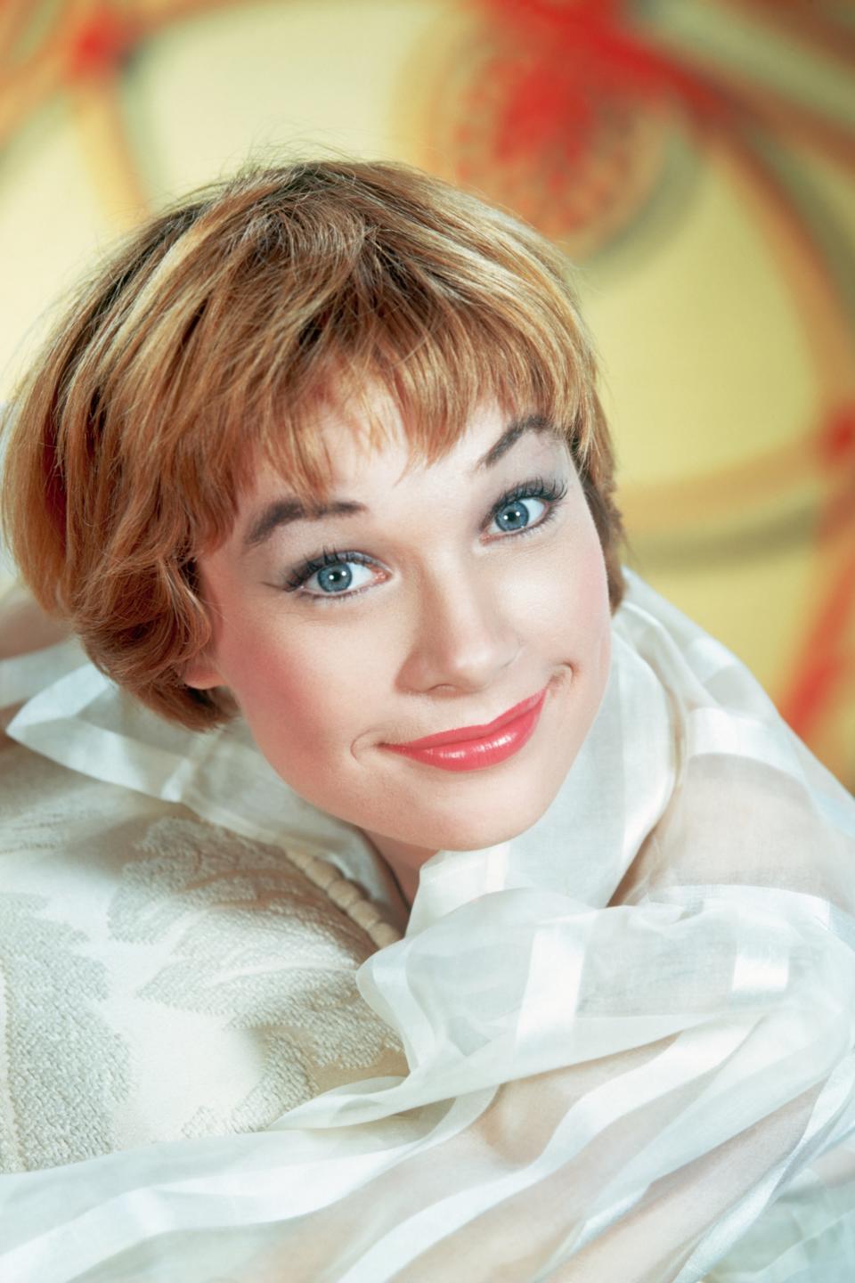 Shirley MacLaine in movie role "Some Came Running" in 1959.