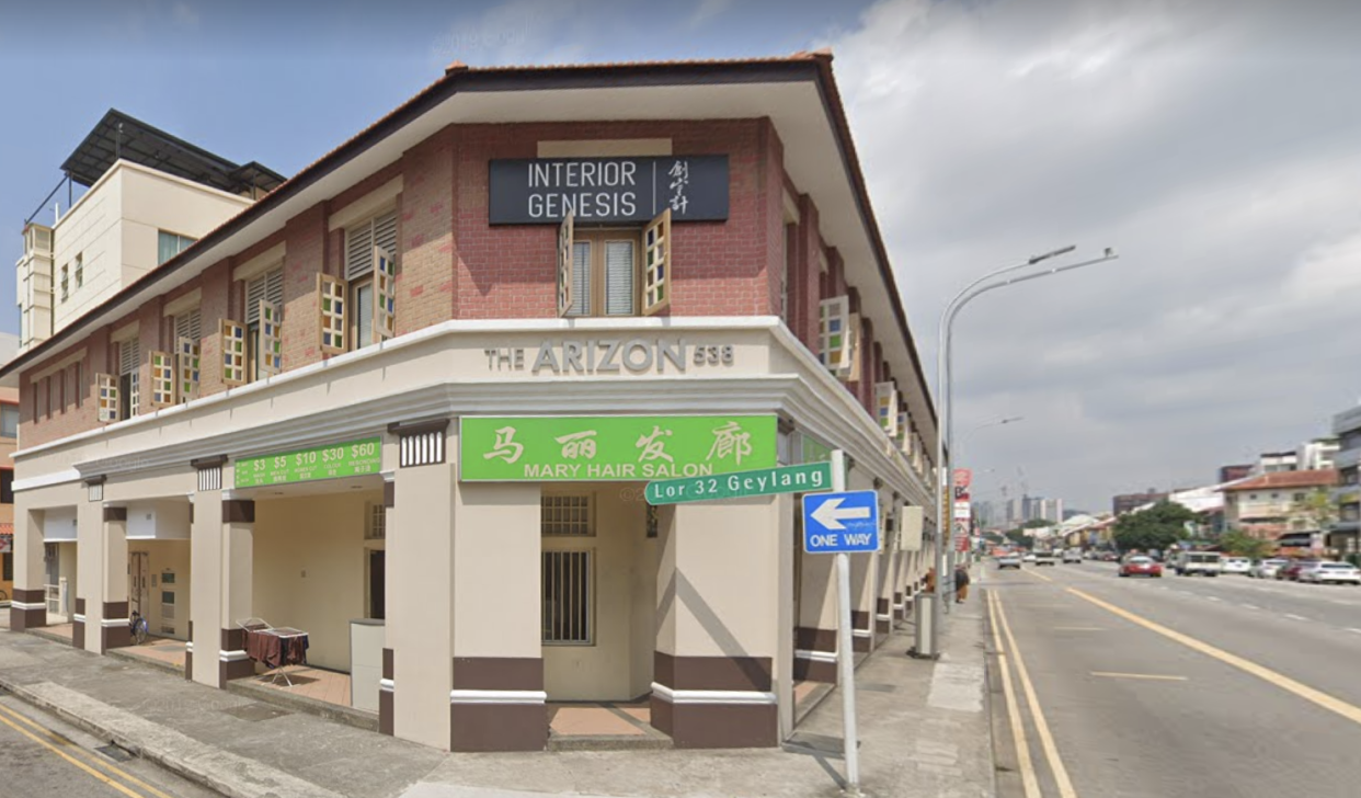 Lorong 32 Geylang (Photo: Google Street View screengrab)