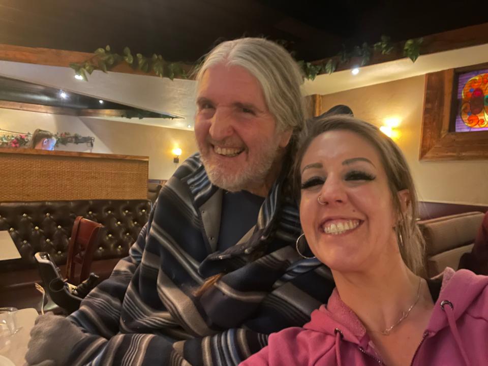 Rick Walberg with his daughter, Brenda. Rick, 65, died Jan. 2 after a five-month battle with bladder cancer. He had lived most of his life in Fort Collins and was known most recently for his years greeting customers at Fort Collins' Sam's Club.
