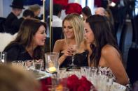 <p>Don’t be fooled, these women aren’t just rolling into restaurants and asking for a table for three with a camera crew in tow. It’s the production team’s job to <a href="https://www.bravotv.com/the-real-housewives-of-beverly-hills/season-2/blogs/be-prepared" rel="nofollow noopener" target="_blank" data-ylk="slk:secure permission to film" class="link ">secure permission to film</a> at all the locations <em>before</em> filming. </p>