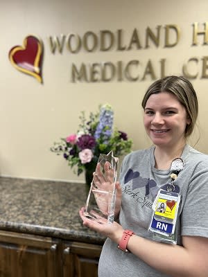 <em>Jaselyn Snelson, courtesy of Woodland Heights Medical Center.</em>