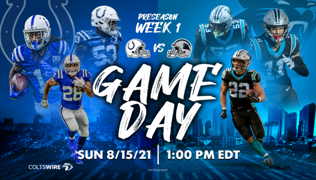 Colts vs. Panthers preseason Week 1: How to watch, listen and stream online