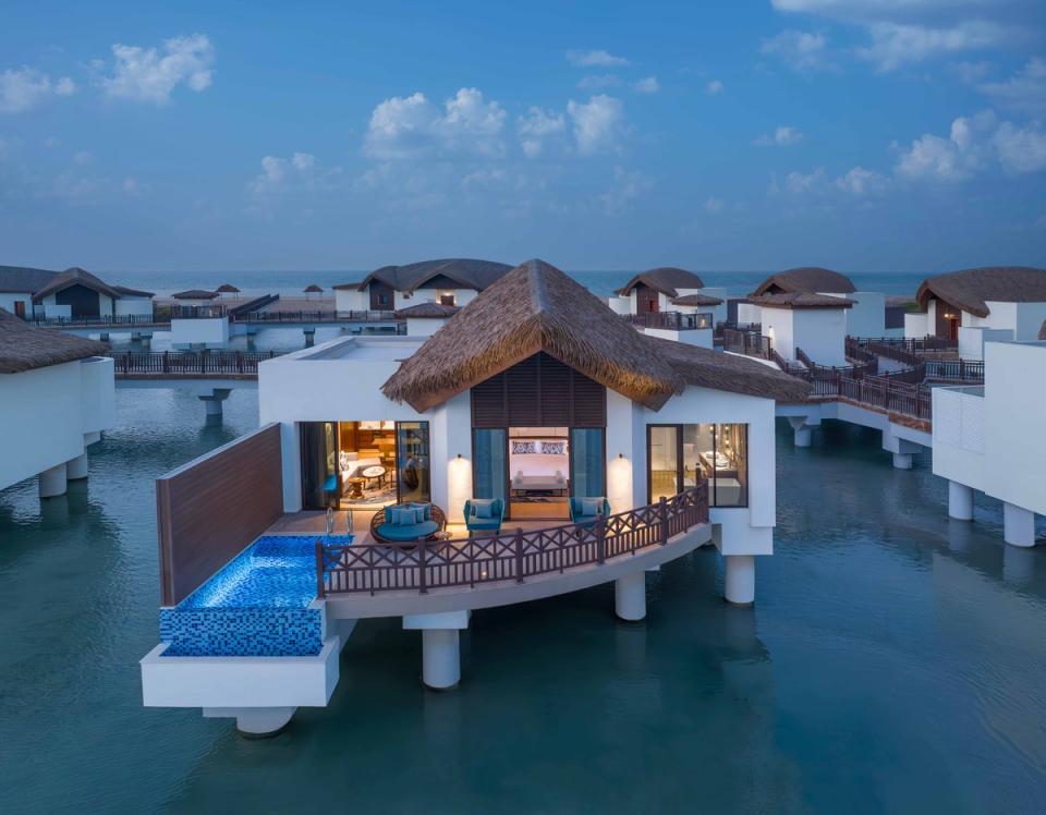 An overwater villa at Anantara Ras Al Khaimah (Anantara)