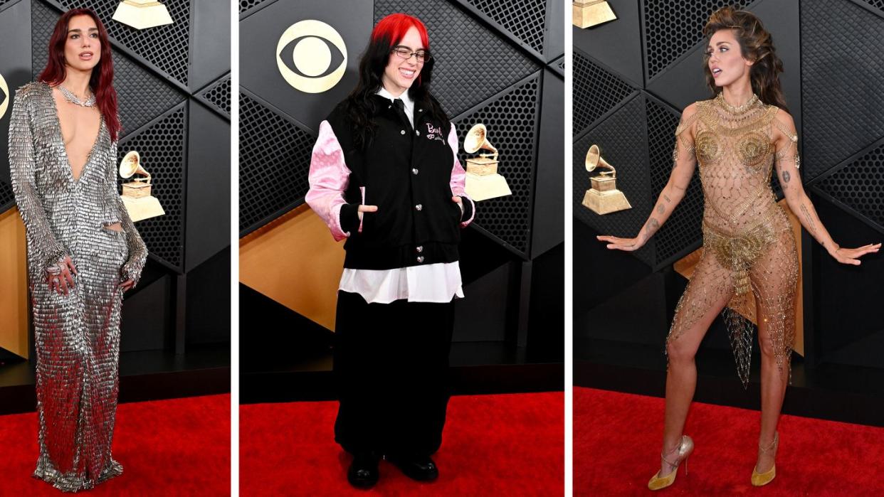 all the red carpet looks from the 2024 grammys