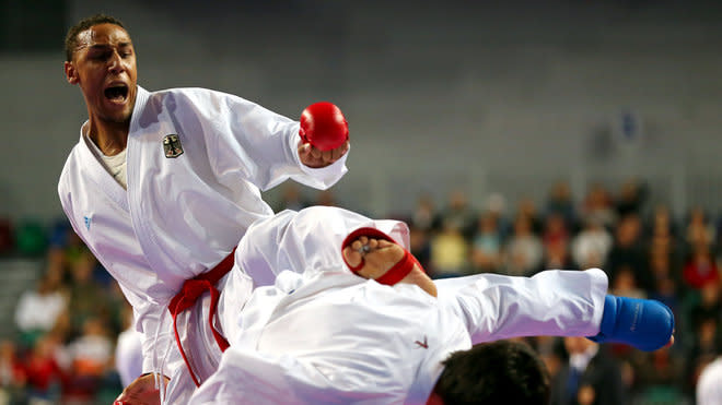 Jonathan Horne gilt in seiner Gewichtsklasse als bester Karateka der Welt