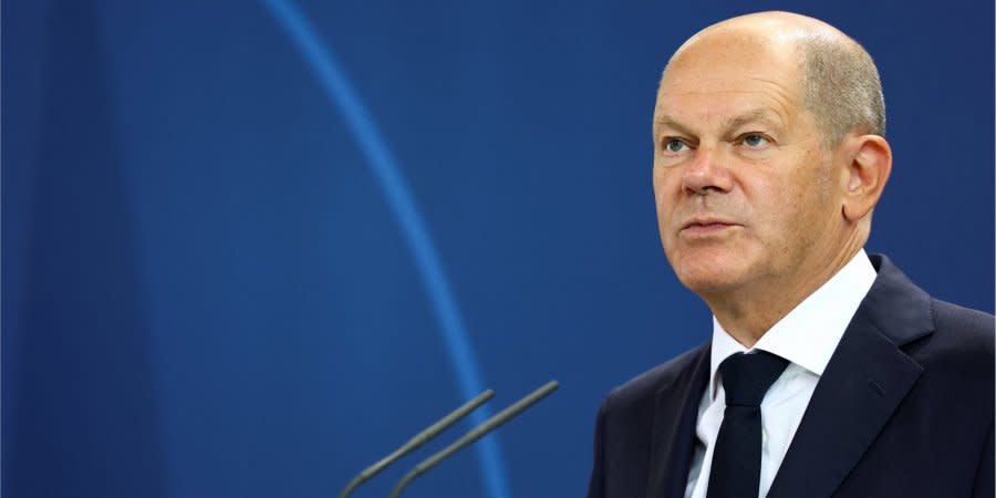 German Chancellor Olaf Scholz