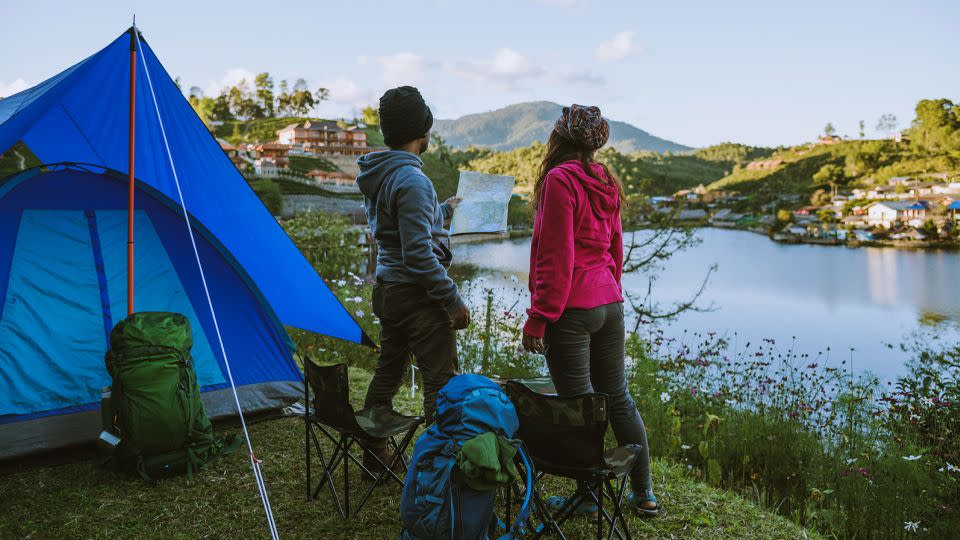 Backpacking can be done just about anywhere. - last19/iStockphoto/Getty Images