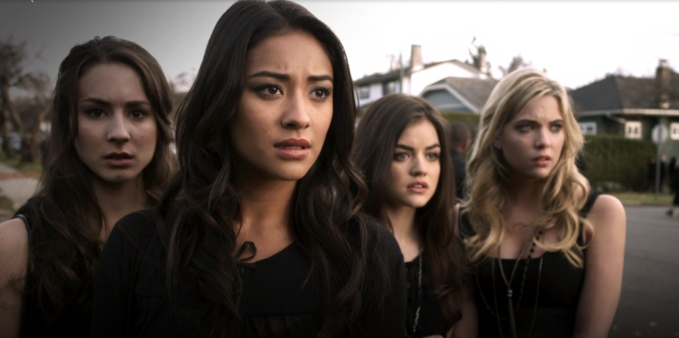 Screen shot from "Pretty Little Liars"