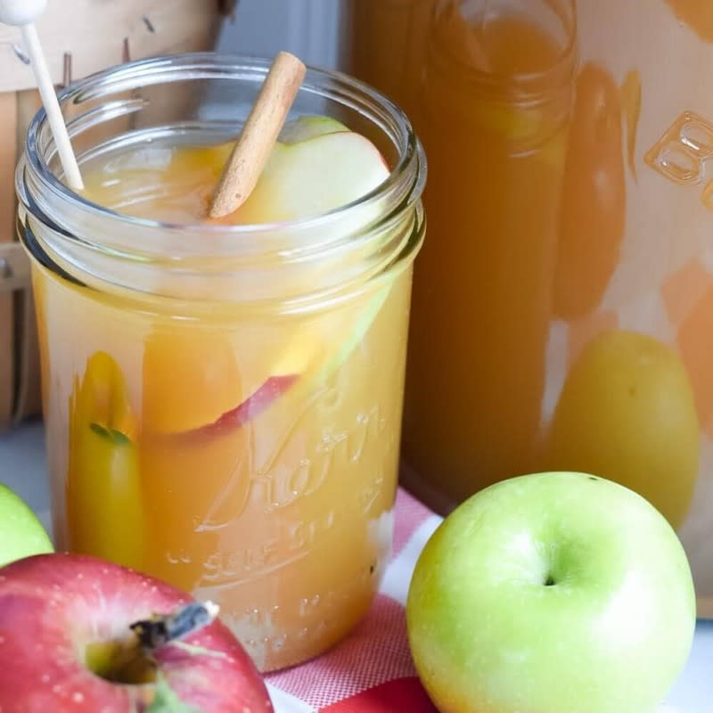 <p>I Heart Naptime</p><p>Thanksgiving Punch! This easy, fall beverage favorite will be a delicious option this Thanksgiving when entertaining your family and friends!</p><p><strong>Get the recipe: </strong><a href="https://www.iheartnaptime.net/thanksgiving-punch/" rel="nofollow noopener" target="_blank" data-ylk="slk:Thanksgiving Punch;elm:context_link;itc:0;sec:content-canvas" class="link ">Thanksgiving Punch</a></p>