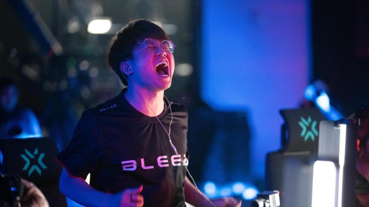 Elated with their win, Bleed will be facing SCARZ in the Grand Finals on Sunday. (Photo: Riot Games)