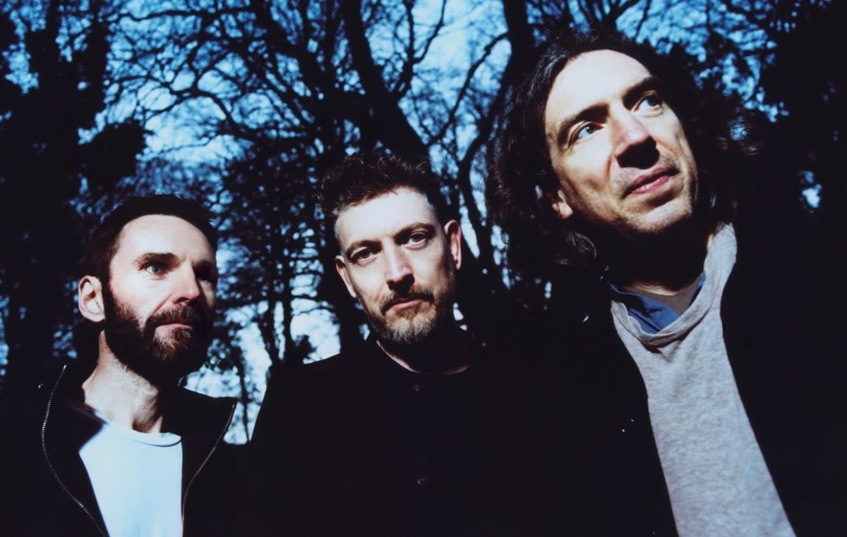 Johnny McDaid, Nathan Connolly and Gary Lightbody of Snow Patrol (Tom Beard)