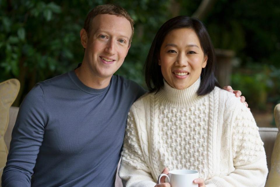 Mark Zuckerberg (L) and Dr. Priscilla Chan | Courtesy Mark Zuckerberg and Priscilla Chan