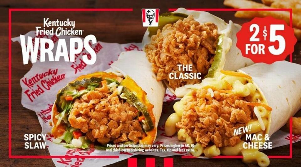 Fans of KFC’s Kentucky Fried Chicken wraps are in luck, as the limited-time wraps are set to return at participating restaurants on Nov. 12.