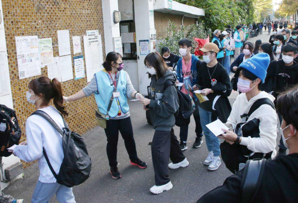 113年大學分科測驗在12、13日登場。（資料照）