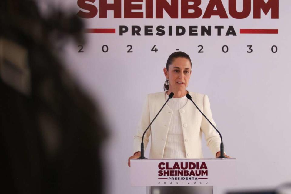 Claudia Sheinbaum en su conferencia de prensa de este martes 30 de julio. Foto: Cuartoscuro