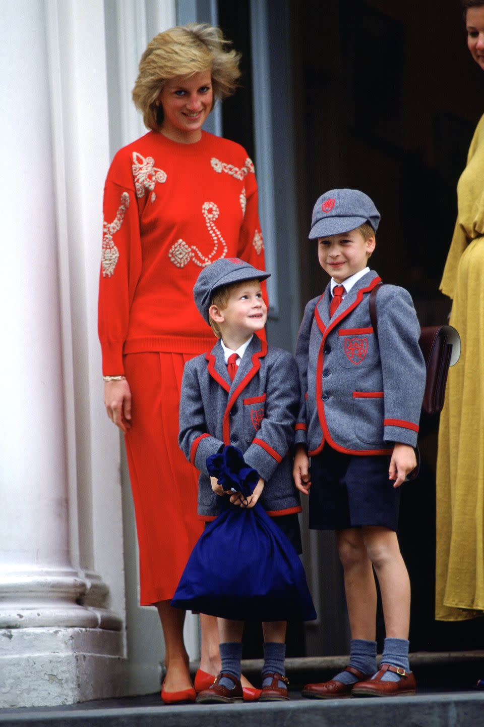 Princess Diana, Prince Harry, and Prince William