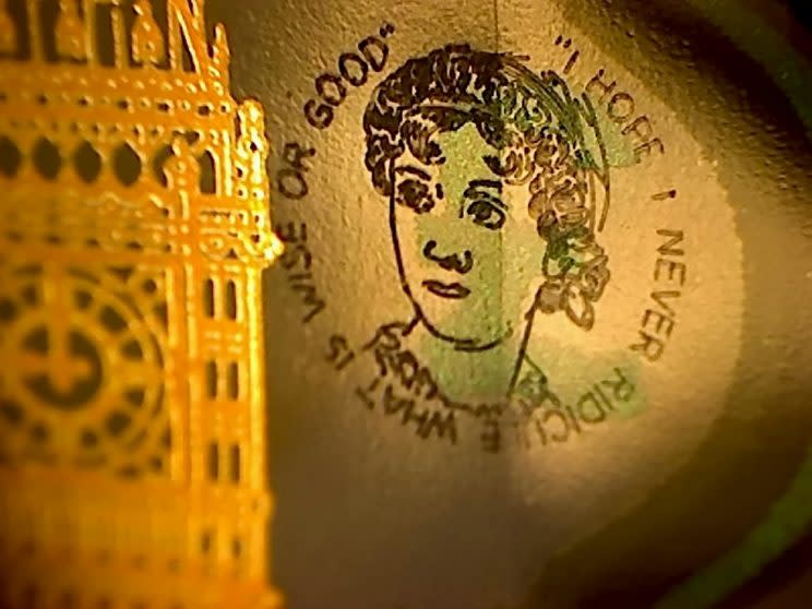 A second lucrative Jane Austen note has been found (SWNS)