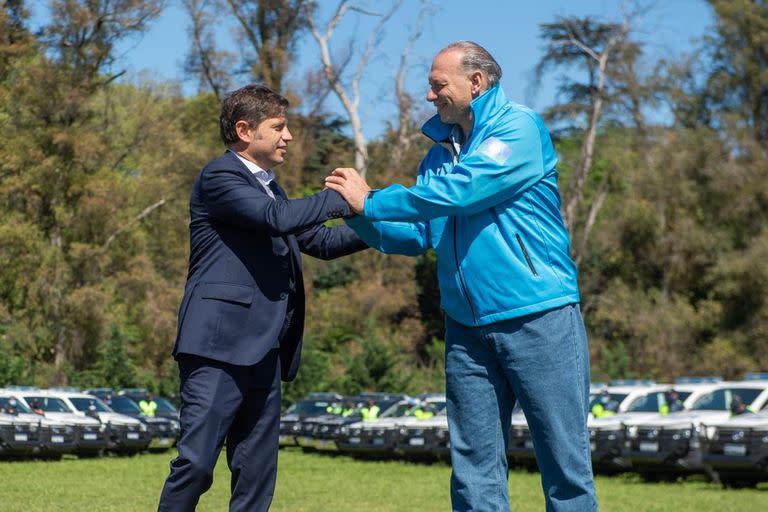 Axel Kicillof y Sergio Berni