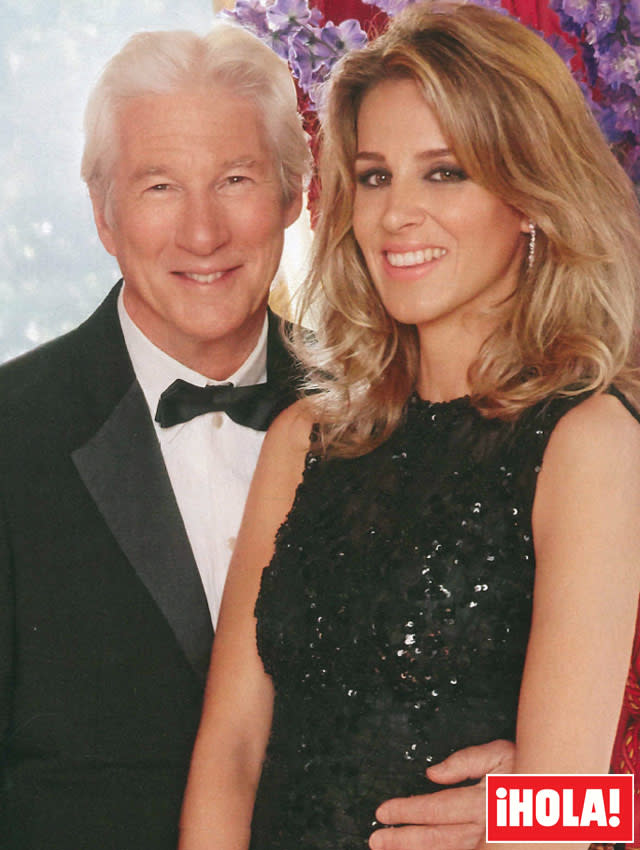 Richard Gere y Alejandra Silva