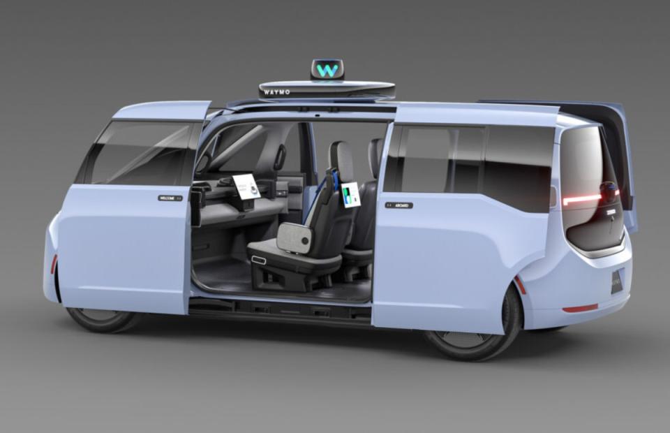 以乘客體驗為優先設計，Waymo展示由中國吉利汽車打造的新自駕車原型