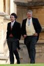 <p>Stephen Fry livened up his tailored suit with a sorbet lemon waistcoat. <em>[Photo: Getty]</em> </p>