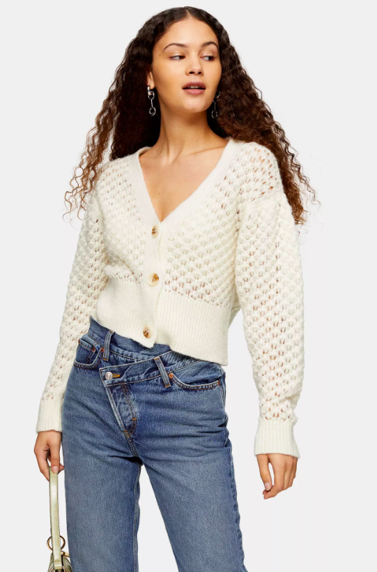 Topshop student discount - Honeycomb Cardigan Price