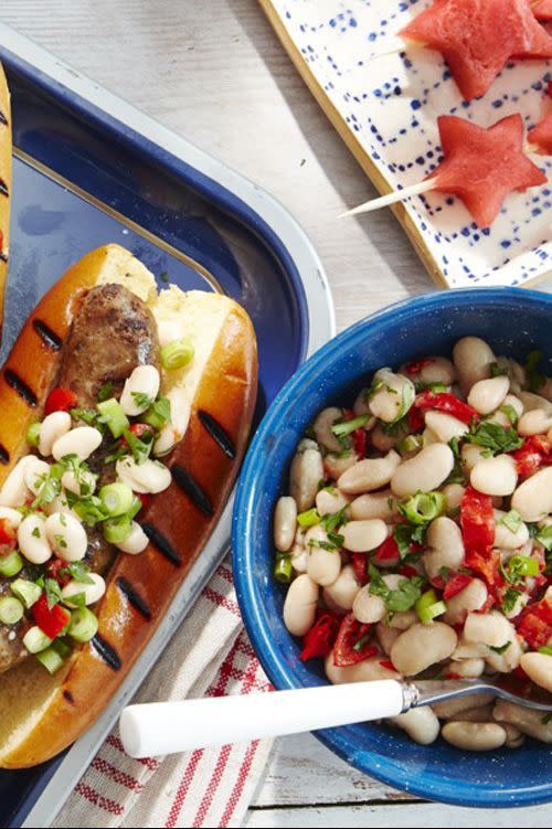 White Bean and Peppadew Salad