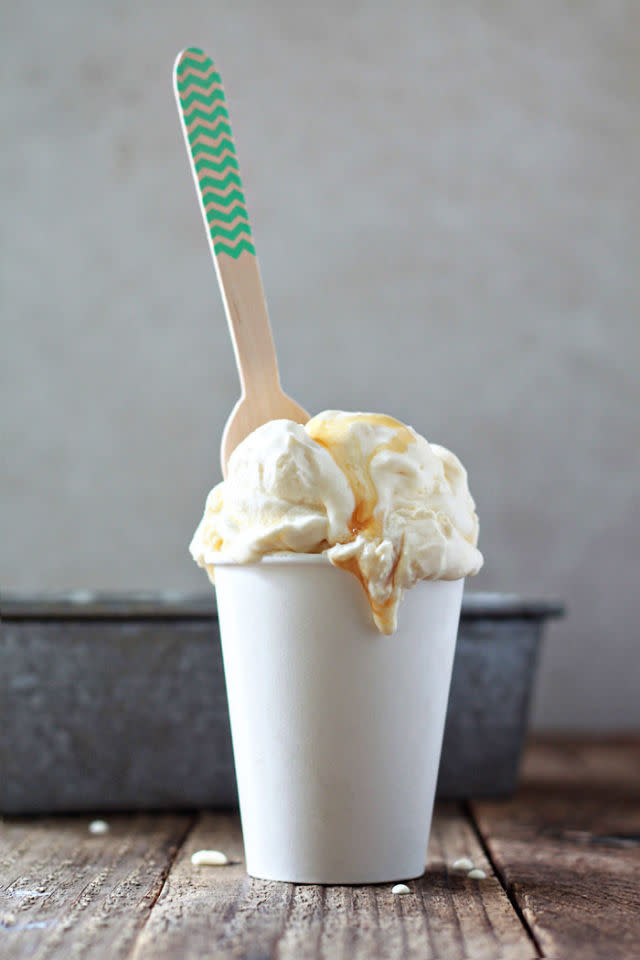 Sea Salt and Honey Ice Cream