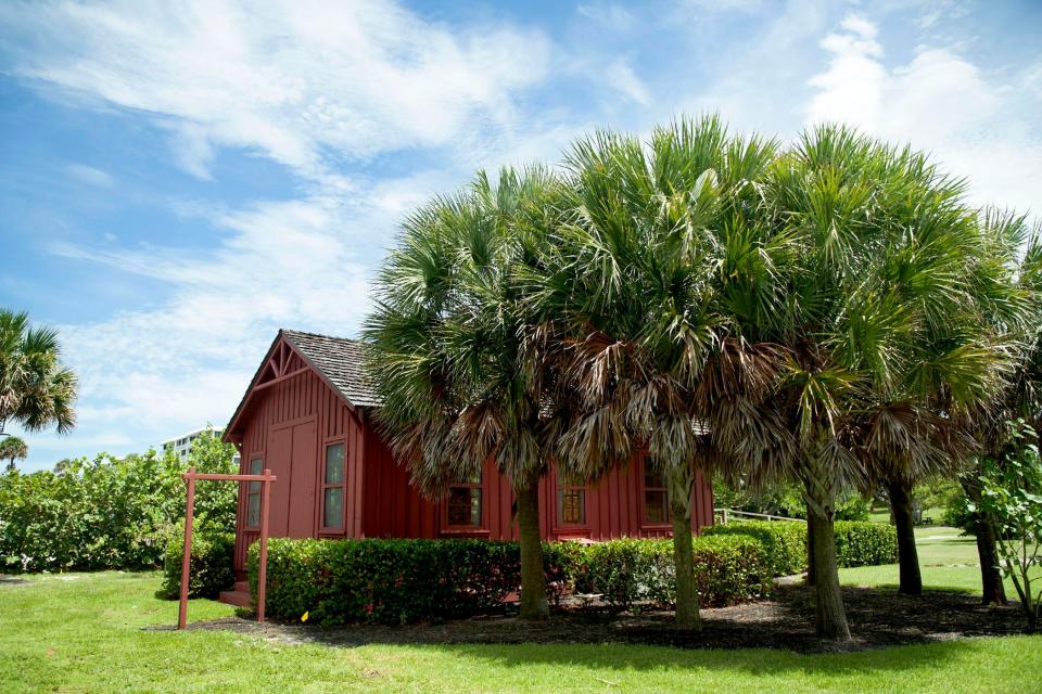 The Little Red Schoolhouse, the first schoolhouse in southeast Florida is at Phipps Ocean Park in Palm Beach. The school first opened in 1886.