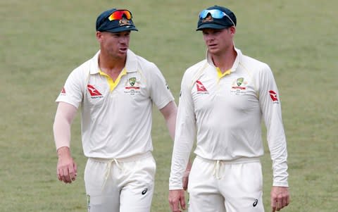 David Warner and Steve Smith - Credit: reuters