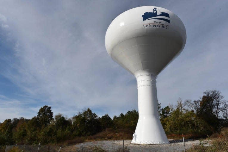 The City of Spring Hill is discussing a new water tank at the upcoming June Lake mixed-use development.