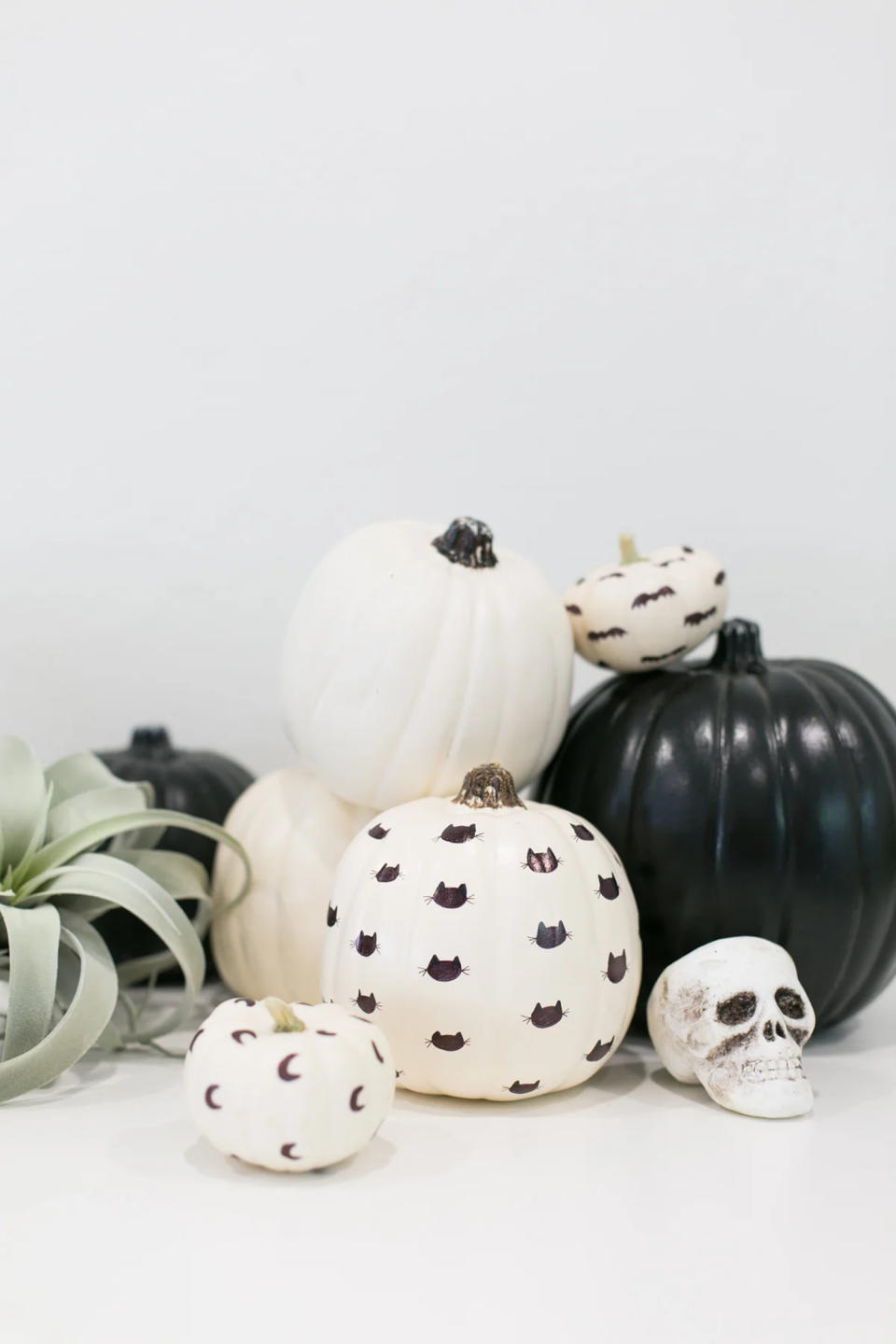 No-Carve Pumpkin Decorating Ideas (Lovely Indeed)