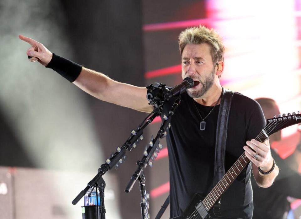 TORONTO, ONTARIO – SEPTEMBER 08: Chad Kroeger of Nickelback performs at the Festival Street Music Stage during the 2023 Toronto International Film Festival on September 08, 2023 in Toronto, Ontario. (Photo by Matt Winkelmeyer/Getty Images)