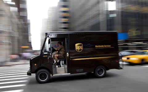 UPS truck - Credit: Daniel Acker/Bloomberg