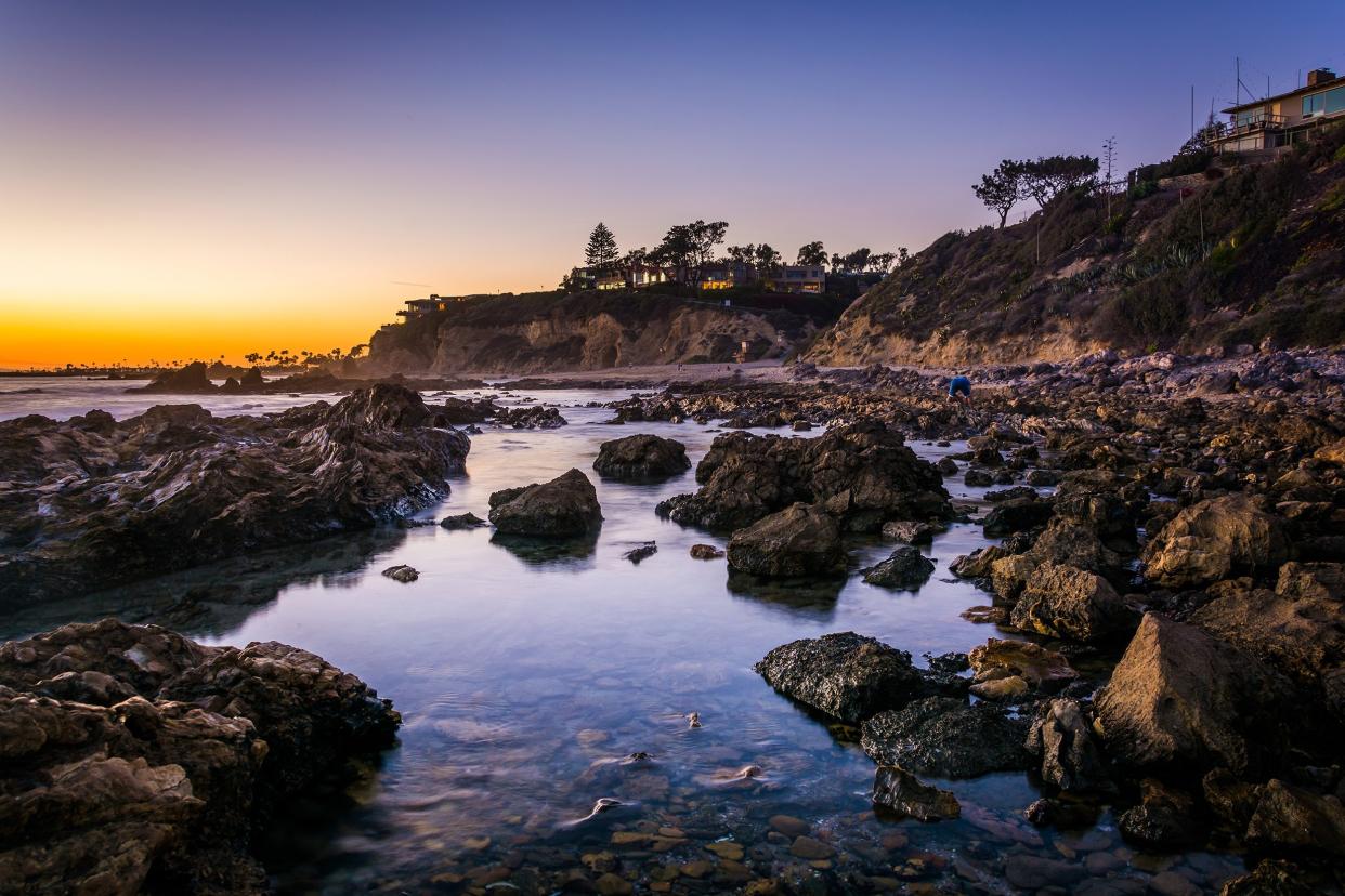 Little Corona Del Mar Beach, California