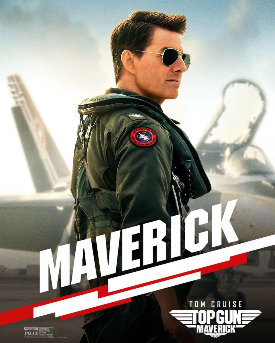 PHOTO / IG<a href="https://www.instagram.com/p/CdYimyHL8Cm/?utm_source=ig_web_copy_link" rel="nofollow noopener" target="_blank" data-ylk="slk:@topgunmovie;elm:context_link;itc:0;sec:content-canvas" class="link ">@topgunmovie</a>