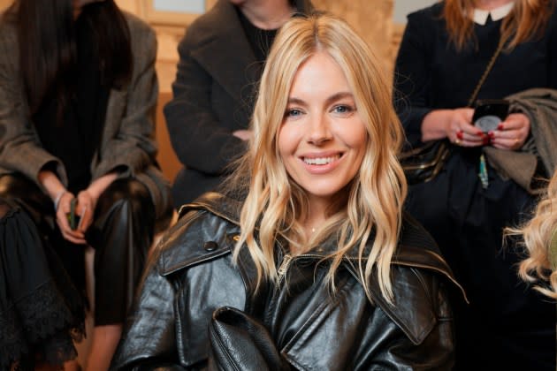 Celebrities Front Row at Chloé Fall 2024 Ready-to-Wear: Sienna Miller,  Kiernan Shipka, Jerry Hall and More