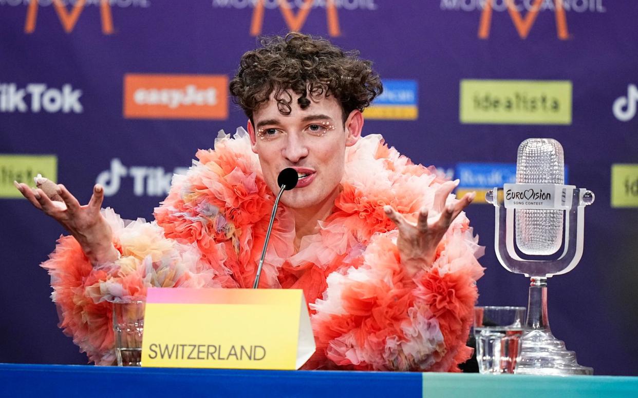 Nemo gewann den Eurovision Song Contest für die Schweiz - als erste nicht-binäre Person. (Bild: 2024 Getty Images/Martin Sylvest Andersen)