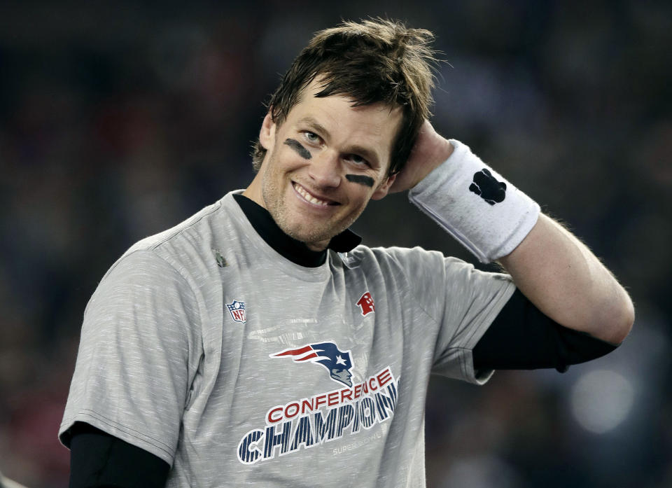 Tom Brady won an NFL MVP at age 40. (AP)