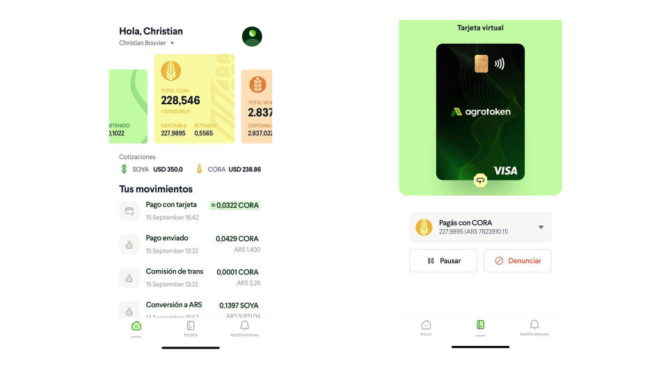 La nueva app de Agrotoken